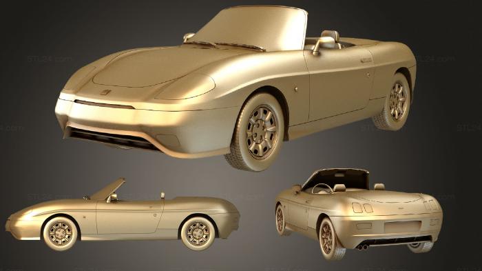 Vehicles (Fiat Barchetta 1995, CARS_1446) 3D models for cnc